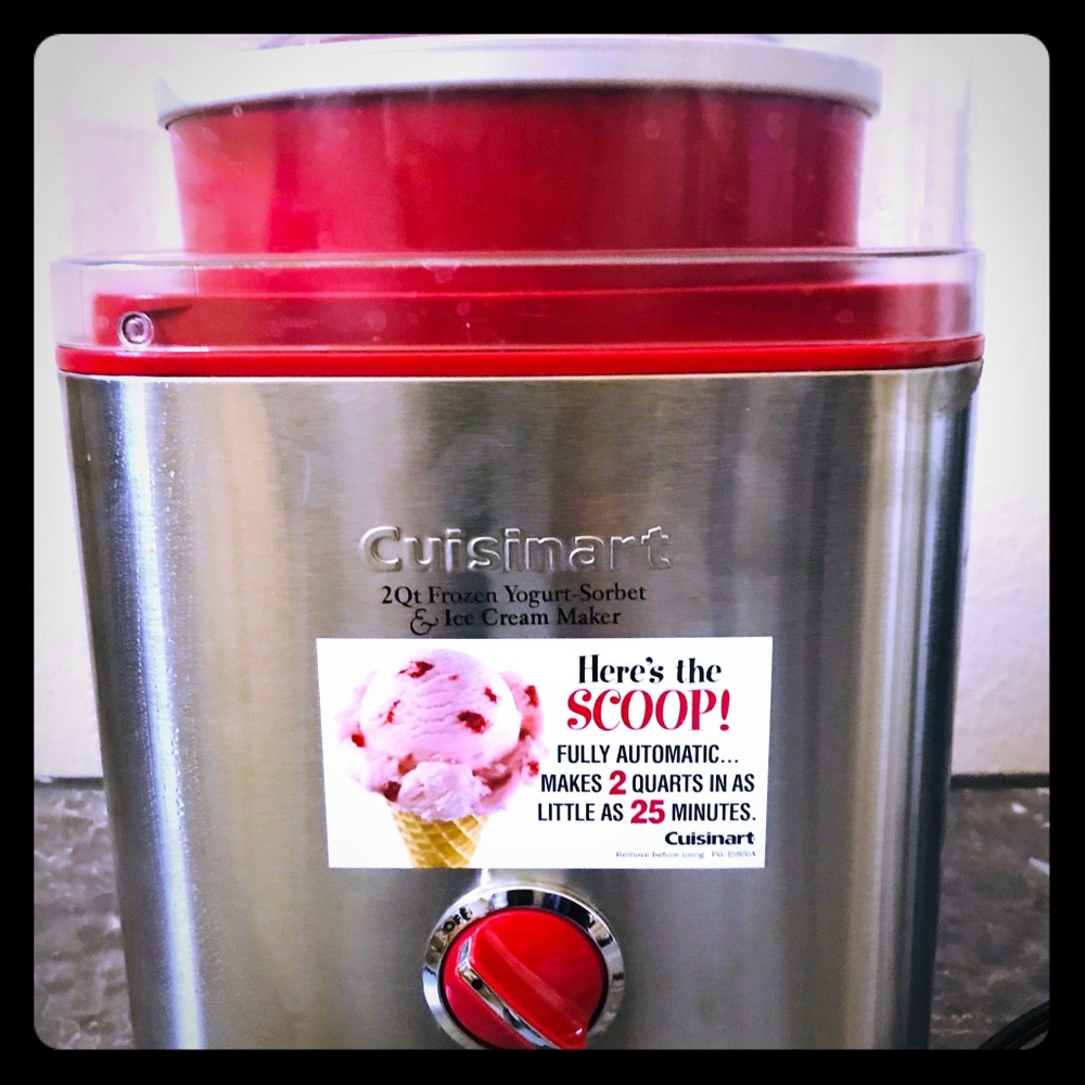 🌺Cuisinart ICE-30R Pure Indulgence Frozen Yogurt